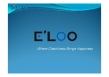 E-LOO Comfortech electronic toilet seat , bidet