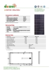 300W monocrystalline solar panel with 156*156 grade A 72pcs cell, price per watt mono solar panel system, hot sells solar panel