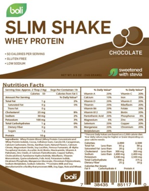 Slim Shake Chocolate Flavor