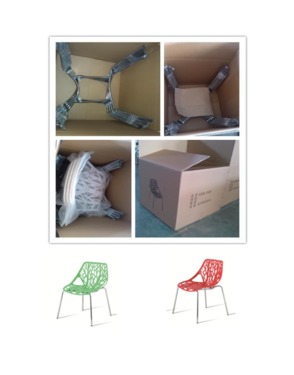 Modern plastic chair