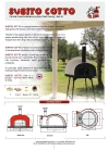 Italian portable wood oven