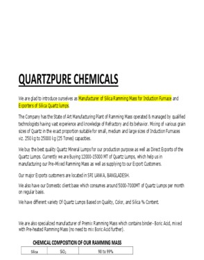 Quartzpure Chemical