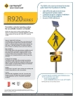 Solar-powered Pedestrian Crosswalk Signal