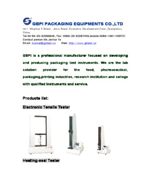 GBPI Packing instrument Co., Ltd
