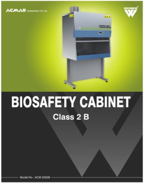 Biosafety Cabinet Class 2 B