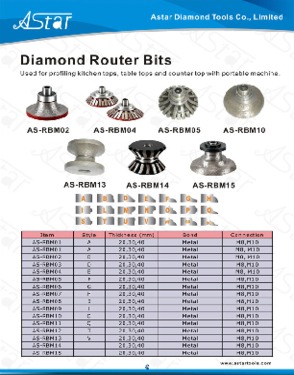 Diamond Router Bits
