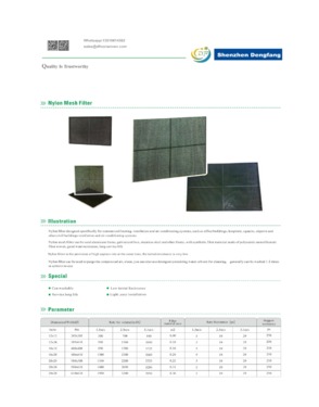 Aluminum frame panel honeycomb sustrate charcoal filter air for air conditioning and ventilation systems