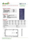 300W polycrystalline solar panel with 156*156 72pcs solar cell, solar panel module