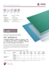 transparent polycarbonate honeycomb sheet