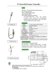 Melt Pressure Transmitter