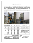 tile adhesive production line