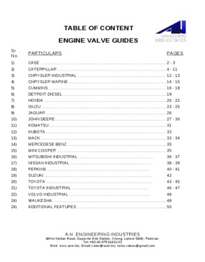 Engine Valves & Guides