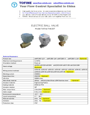 Electric Ball Valve