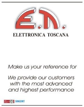 E.T. Elettronica Toscana S.r.l.