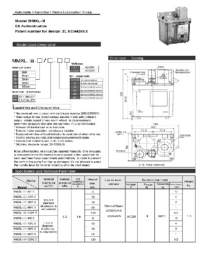 Automatic intermittent piston lubrication pump-MMLX-III