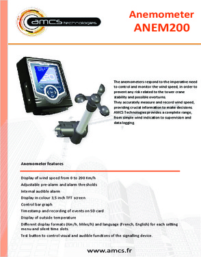 Anemometer