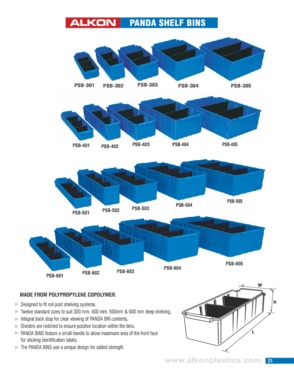 Plastic Storage bin