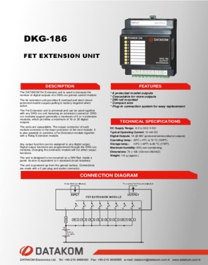 DKG 186 Extension Unit