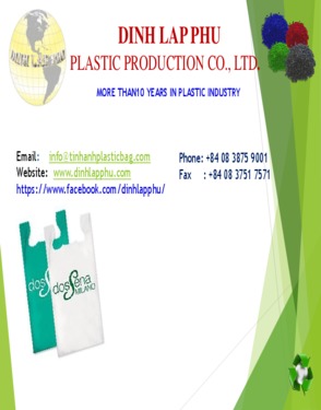 Dinh Lap Phu Plastic bag Manufacturer