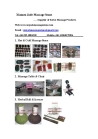 hot massage stone , massage table , chair etc spa products
