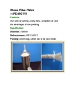 fiberglass wick for oil lamp