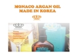 Monaco Argan Oil