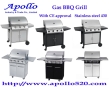 4Burner Outdoor BBQ Barbecue Stainless