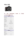 NlKON D90 Digital SLR DSLR Camera