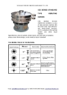 Vibrating sifter for ceramic slurry 