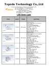 9W LED downlight with 650 lumens, Epistar brand and longlife span