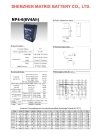 NP4-6 Lead Acid Battery