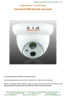 Indoor IR dome camera R-S343B 480TVL OSD menu