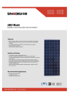 ZD300-24M monocrystalline solar panel