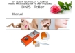 New style DNS titanium Derma roller / Micro needle forDerma Roller 005