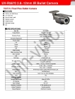 700TVL CCTV bullet camera with 2.8 ~ 12mm IR LEDs built in 48pcs IR LEDs security indoor cctv cameras With brackets