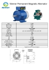 rare earth permanent magnetic generator without engine