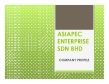 ASIAPEC ENTERPRISE SDN BHD