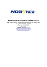 NINGBO NOAH INTELLIGENT EQUIPMENT CO., LTD