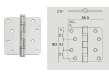 stainless steel hinge