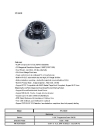IPC-BE20  2.0 Megapixel Dome IP Camera