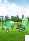 garden cart, tool cart, plastic cart, wagon