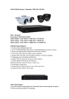 NVK-E1X04E Series 4ch 720P/960P/1080P NVR Kits
