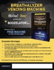 A Boozelator 5000 Breathalyzer Vending Machine