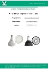 UL SAA PSE Certificate E27 E26 12W 18W COB Par38 Waterproof LED Spotlight 
