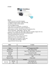 IPC-B520  2.0 Megapixel Bullet IP Camera