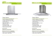 European style range hood, chimney cooker