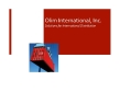 Olim International, Inc.
