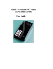 GPS personal tracker for kids elderly disable mini gps tracker GT60