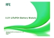 3.2V 100Ah LiFePO4 Battery for EV, UPS and Solar