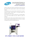 Excellent HCT-400-L Full Automatic Surface Mount Assembly Machine for PCB Electronics Assembly